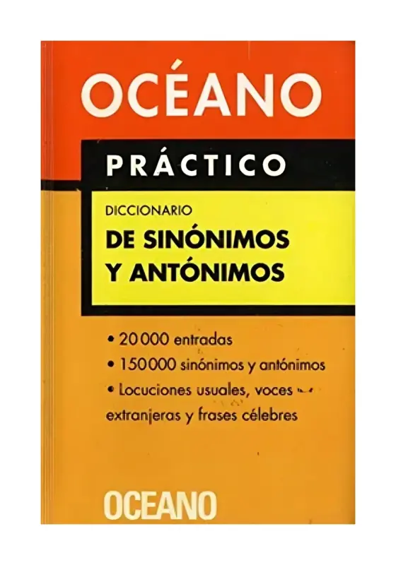 Dicionario Océano Practico De Sinonimos Y Antónimos
