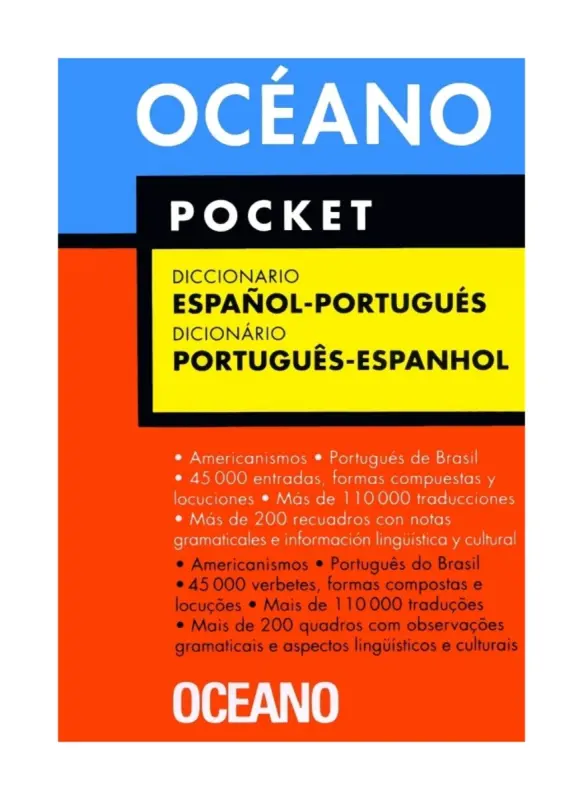 Diccionario Oceano Pocket Español - Portugues