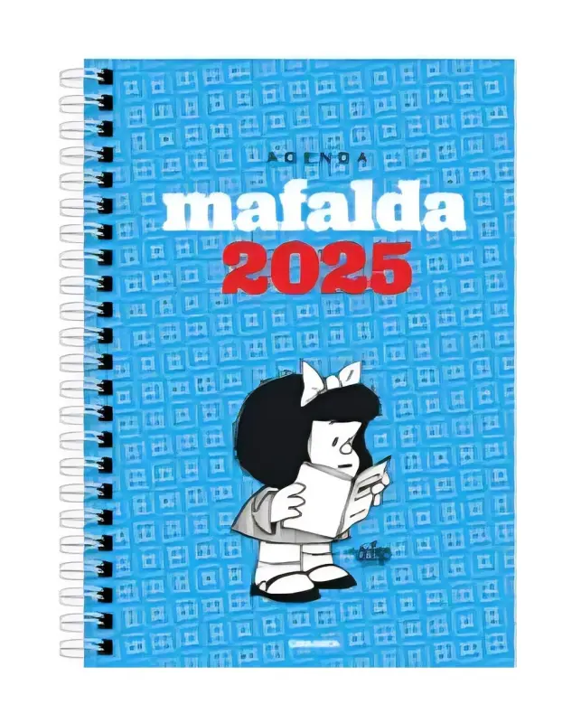 Mafalda 2025 Anillada Modulos Turquesa