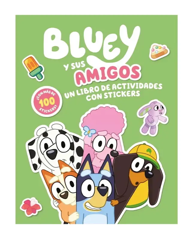 Bluey. Bluey Y Sus Amigos. Libro De Stickers