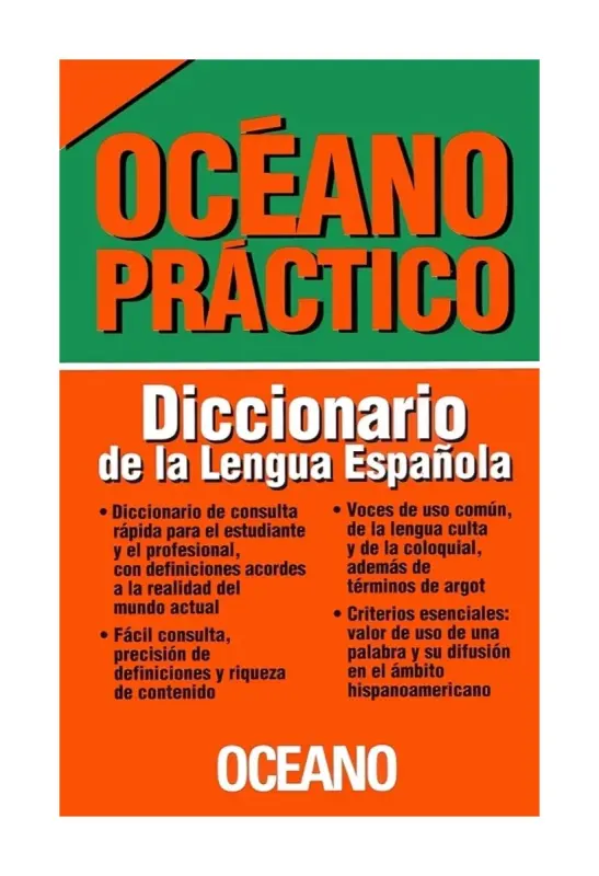 Oceano Practico. Diccionario De La Lengua Española
