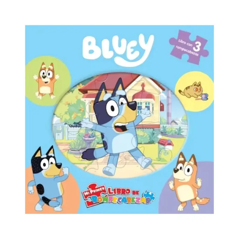 BBC Bluey. Mi Primer Libro De Rompecabezas