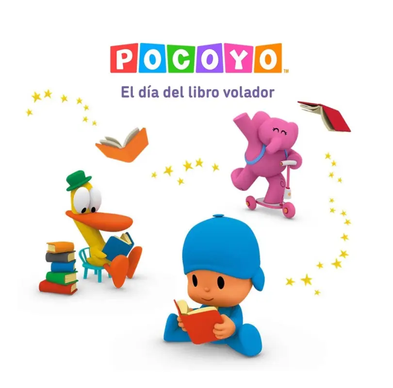Pocoyó. Un Cuento - El Día Del Libro Volador