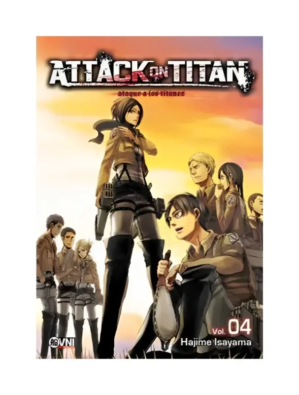 Attack On Titan - Volumen 4