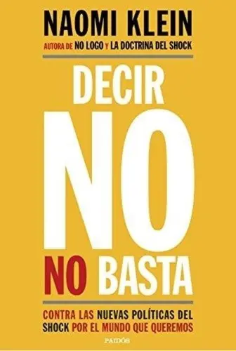 Decir No No Basta