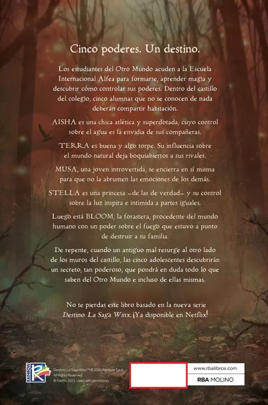 Destino. La Saga Winx. El Camino De Las Hadas