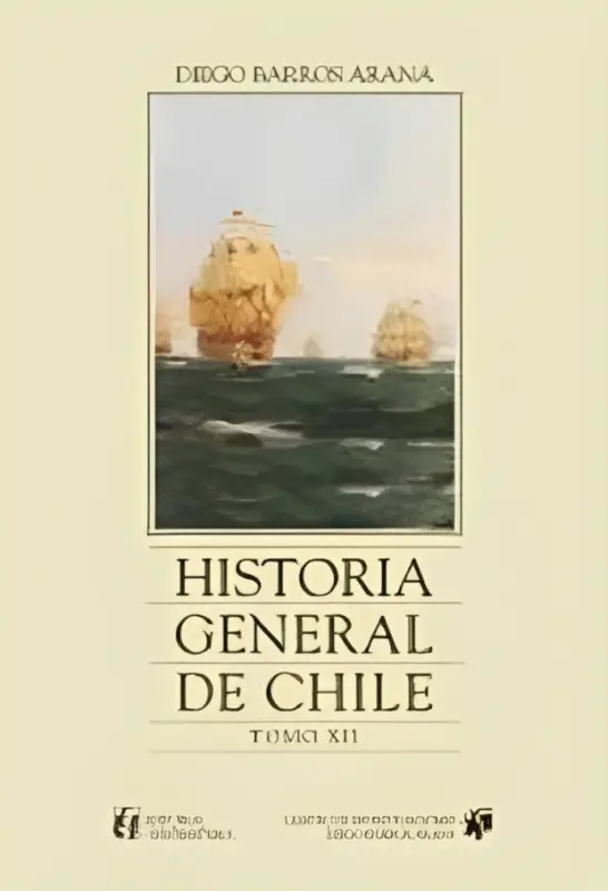 Libro Historia General De Chile, Tomo 12