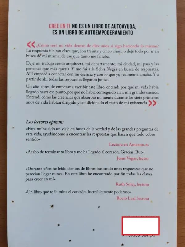Cree En Ti. Descubre El Poder De Transformar Tu Vida