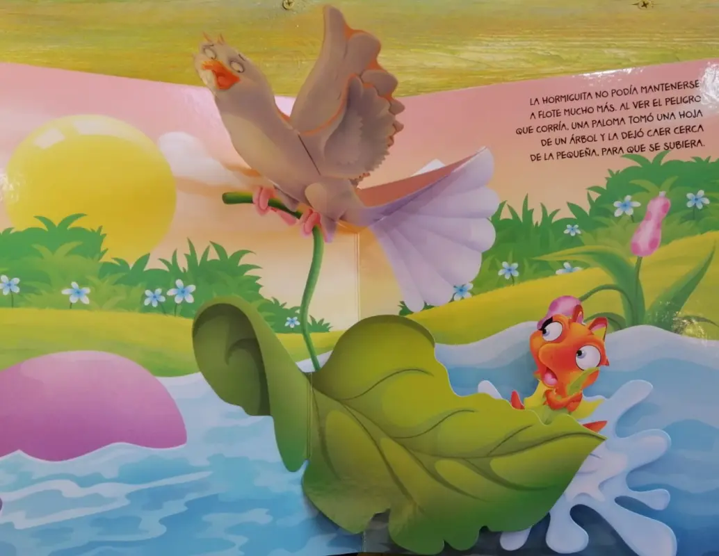 La Hormiga Y La Paloma. Fabu Pop 3d