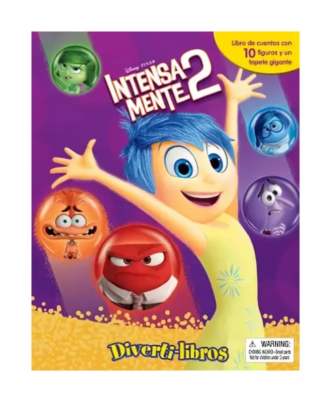 Disney Intensamente 2 Diverti-Libros