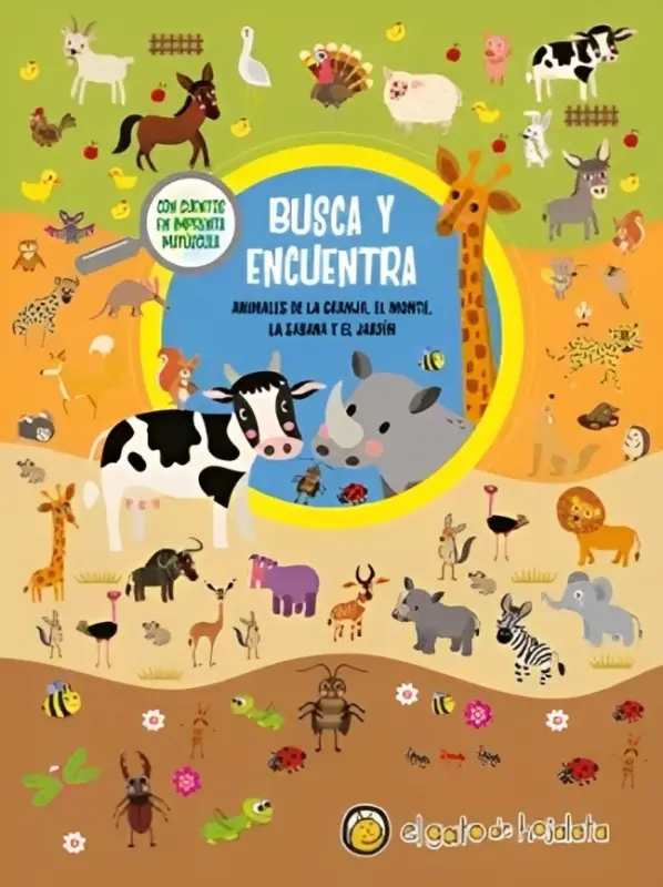 Busca Y Encuentra: Animales De La Granja