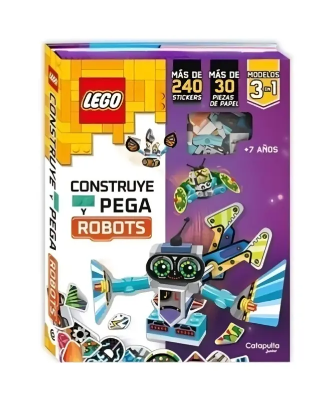 Lego: Construye Y Pega Robots