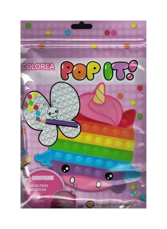 Unicornios-Pop It Pack