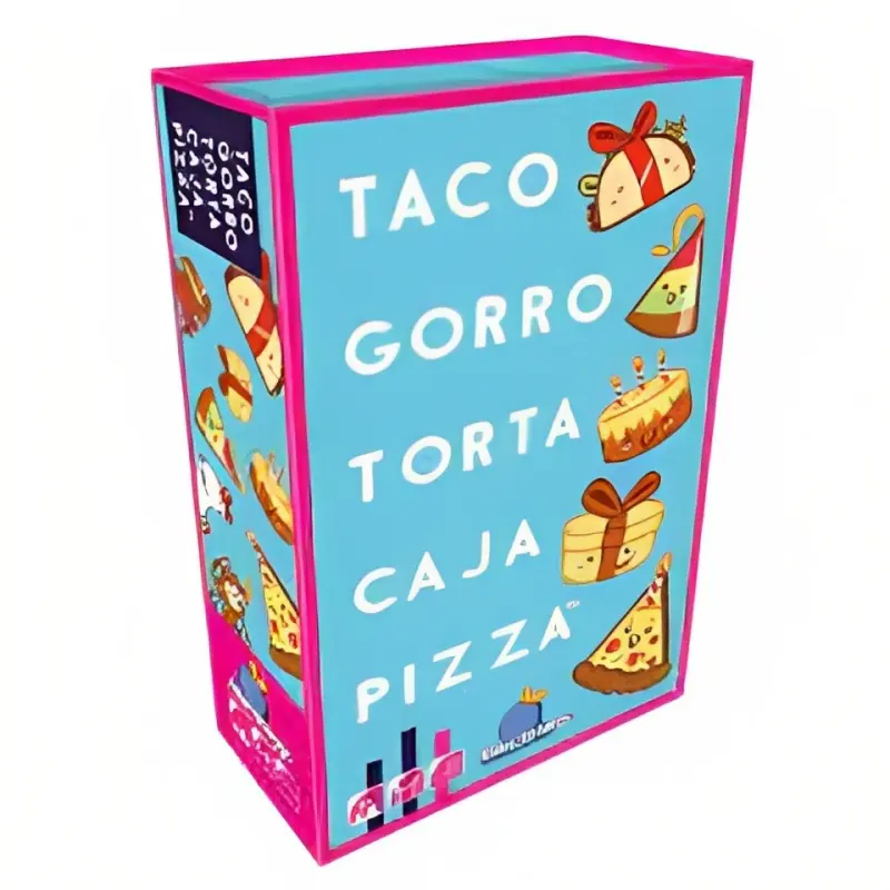 TACO GORRO TORTA CAJA PIZZA