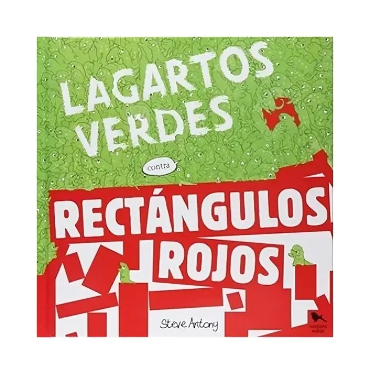 Lagartos Verdes Contra Rectángulos Rojos
