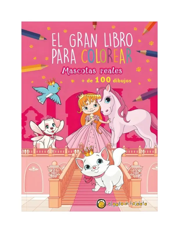E Gran Libro Para Colorear Mascotas Rea
