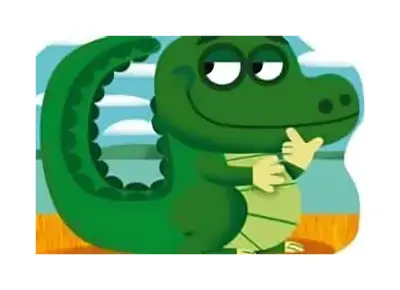 Mini Animales Cocodrilo