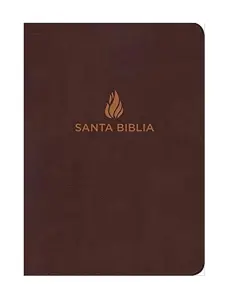 Biblia Reina Valera 1960 Letra Gigante Piel Fabricada Marrón