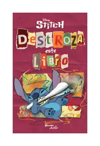 Stitch. Destroza Este Libro
