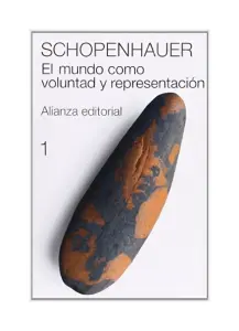 EL MUNDO COMO VOLUNTAD Y REPRESENTACION 1