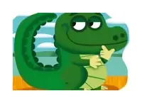 Mini Animales Cocodrilo