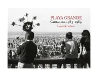 Playa Grande. Cartagena 1938 - 1984