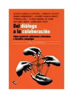 Del Diálogo A La Colaboración. Cómo Construir Soluciones Colectivas A Desafíos Complejos