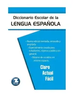 Diccionario Escolar De La Lengua
