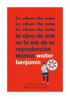 La Obra De Arte, En La Era De Su Reproduccion