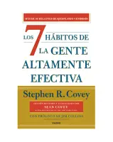 LOS 7 HÁBITOS DE LA GENTE ALTAMENTE EFECTIVA (ED. CONMEMORATIVA 30° ANIVERSARIO)