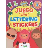 Juego Con Lettering Con Stickers Y Stencils