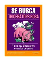 Se Busca Tricerátops Rosa