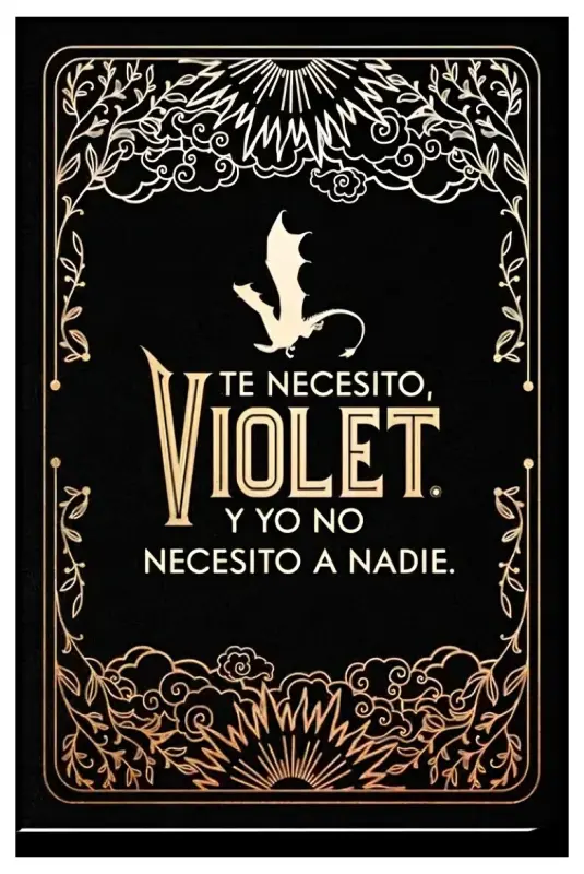 Te Necesito, Violet. Diario Oficial De Alas De Sangre