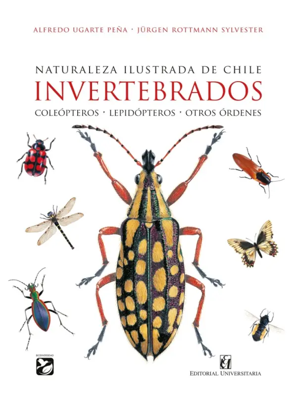 Naturaleza ilustrada de Chile. Invertebrados. Coleópteros – Lepidópteros – Otros órdenes