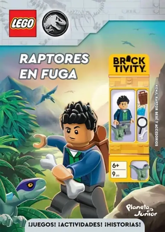 Lego Jurassic World. Raptores En Fuga