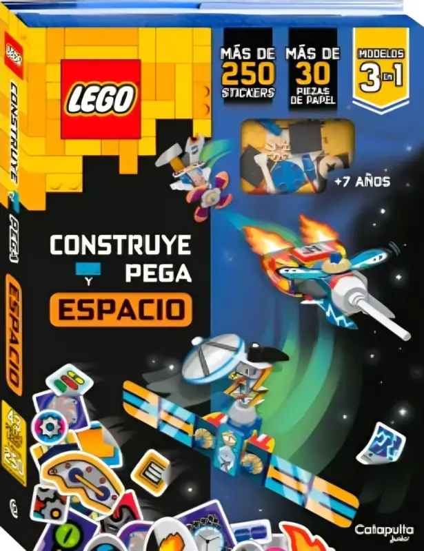 Lego Construye Y Pega: El Espacio