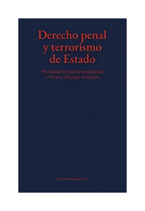 Derecho Penal Y Terrorismo De Estado