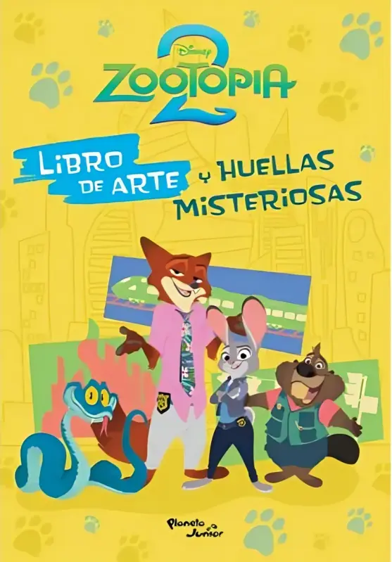 Zootopia 2. Libro De Arte Y Huellas Misteriosas
