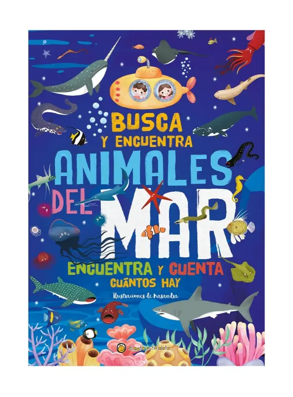Busca Y Encuentra Animales Del Mar *Encuentra Cuántos Hay*