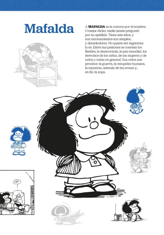 Mafalda 2025 Anillada Columna Verde
