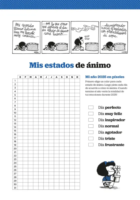 Mafalda 2025 Encuadernada