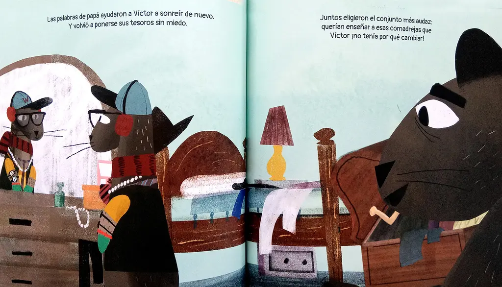 ¿Viste cómo Vestía Víctor?