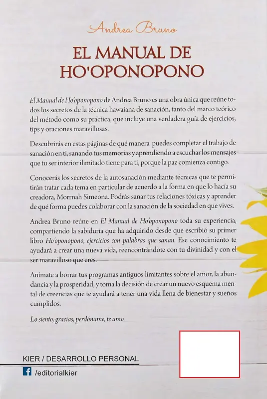 EL MANUAL DE HO´OPONOPONO