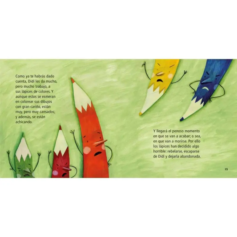 La Rebelión De Los Lápices De Colores