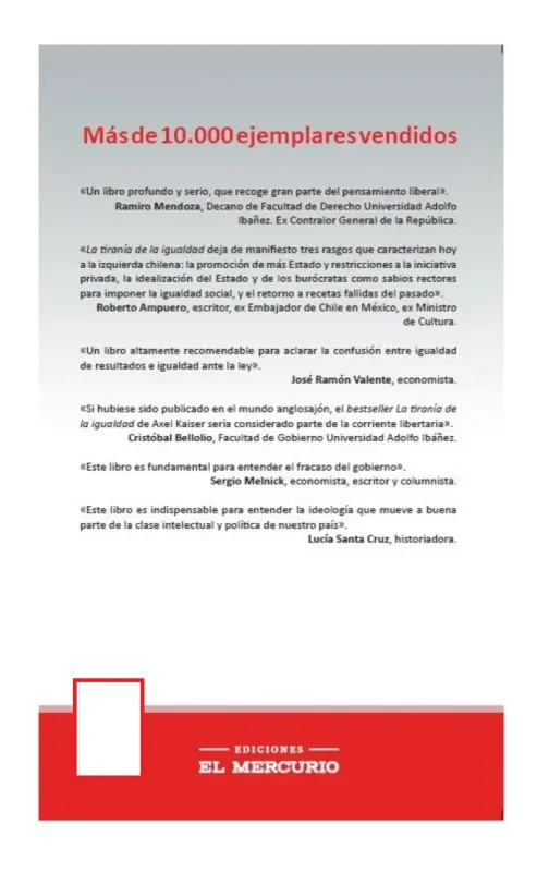 La Tiranía De La Igualdad