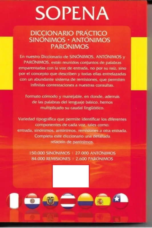 Diccionario Sinonimos Antonimos Paronimos