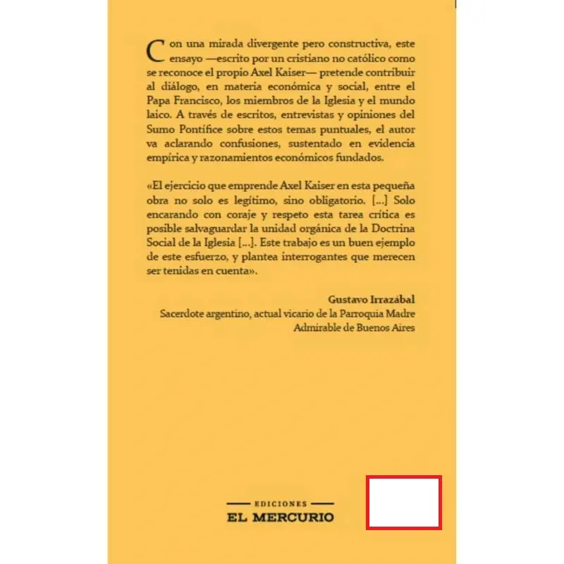 El Papa Y El Capitalismo