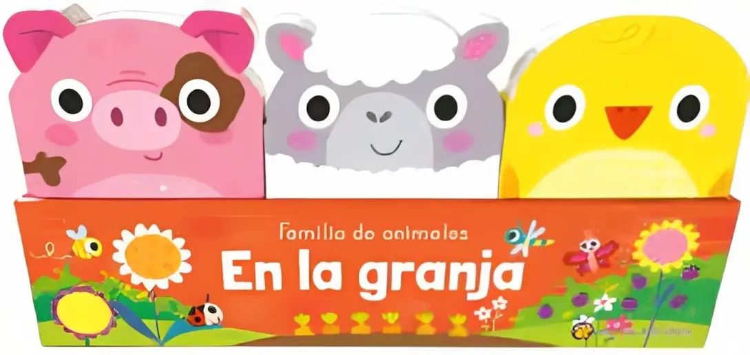 Familia De Animales-En La Granja