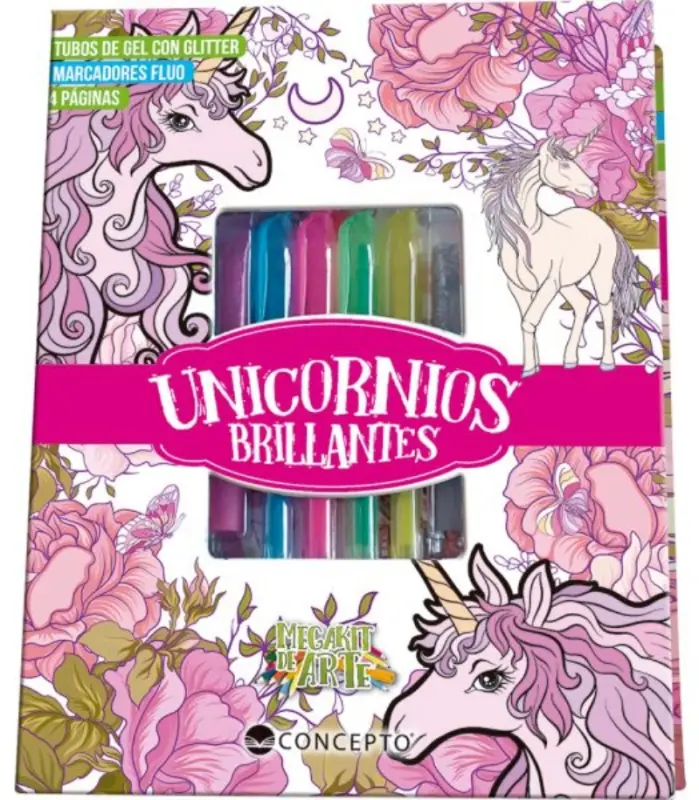 Megakit De Arte - Unicornios Brillantes
