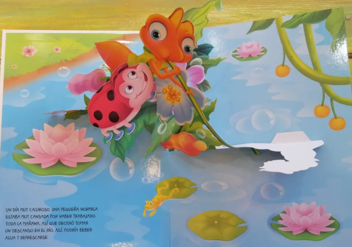 La Hormiga Y La Paloma. Fabu Pop 3D